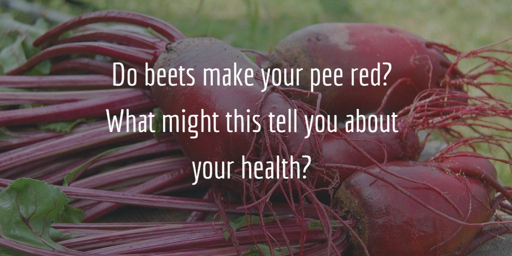 What Beeturia Might Suggest About Your Health!